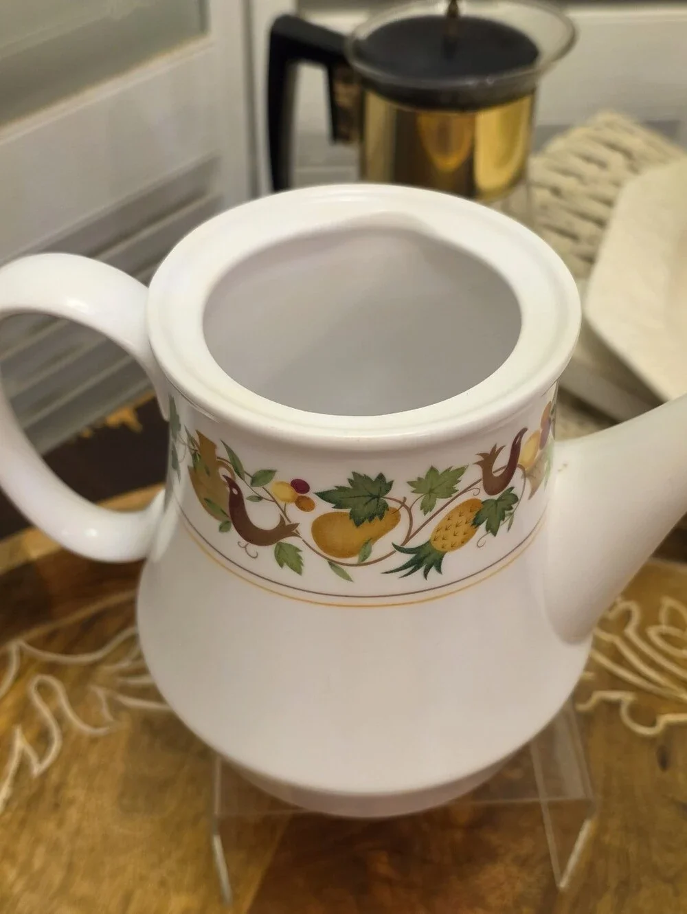 Vintage Noritake Homecoming Teapot Cookware 9002